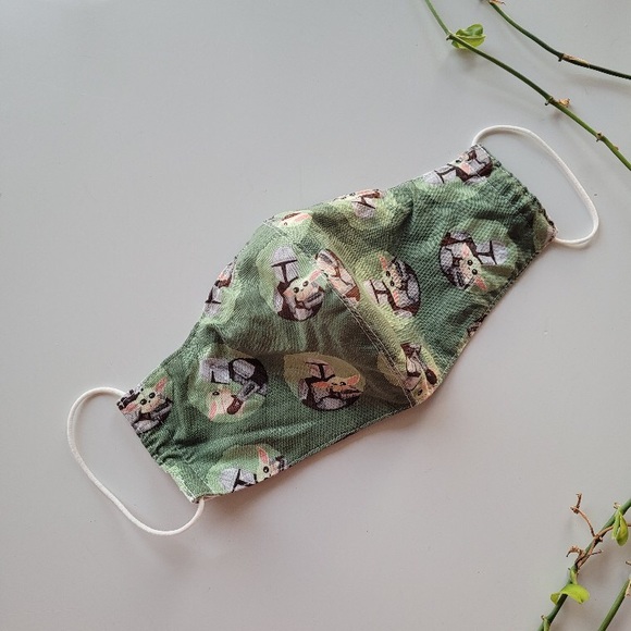 HANDMADE STARWARS Baby Yoda men’s face mask - Picture 7 of 8
